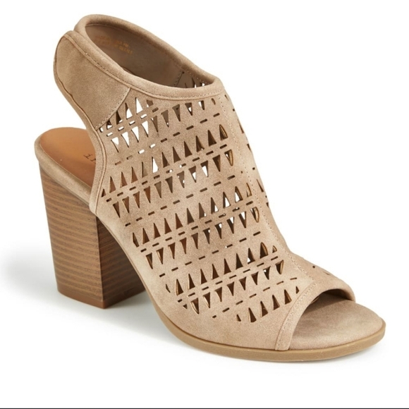 2 FOR $50 INDIGO ROAD PEDANA OPEN TOE  HEELS SIZE 9.5M - Picture 1 of 5